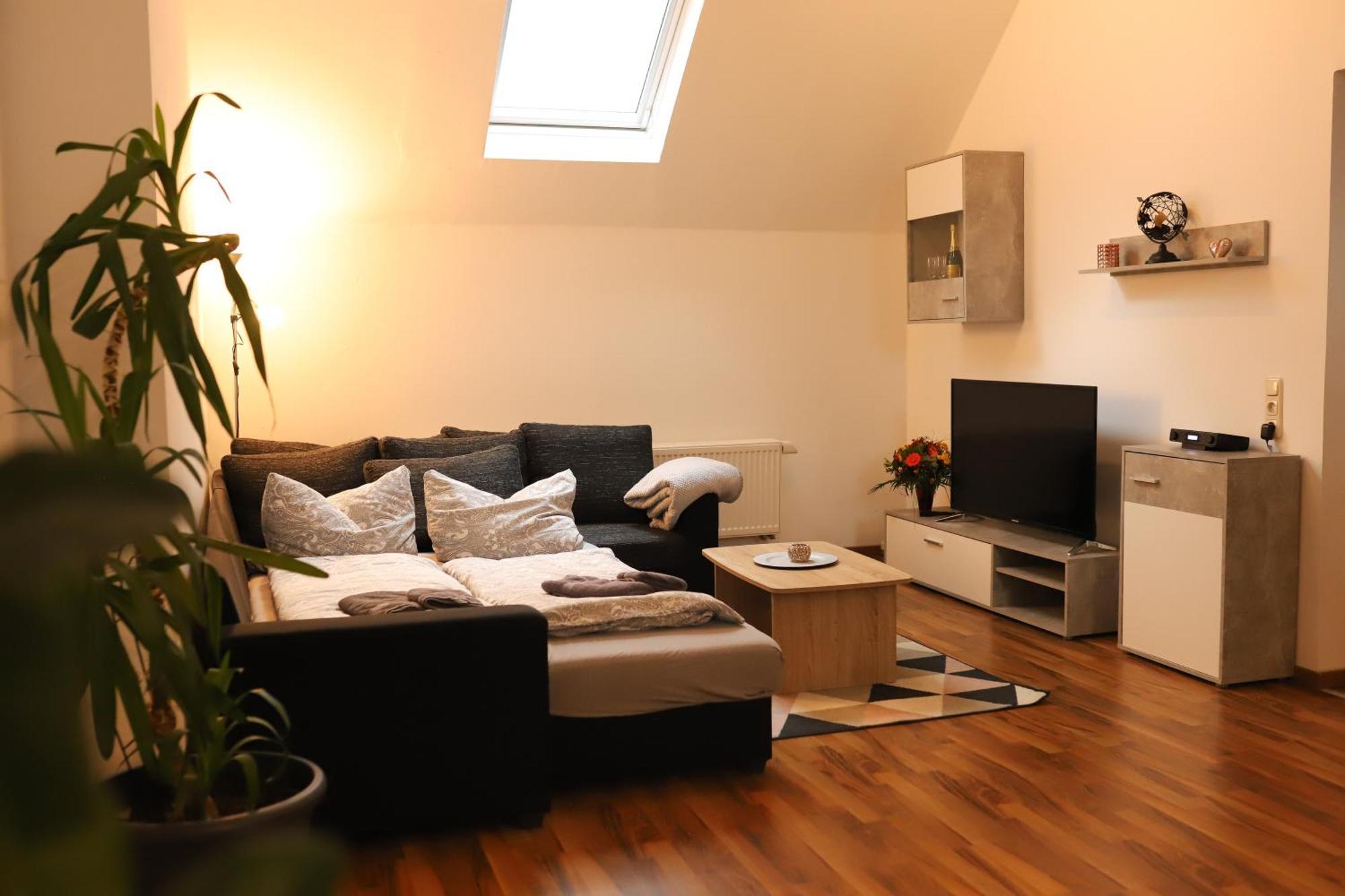 מאמלסדורף Ferienwohnung Am Herzplatz מראה חיצוני תמונה