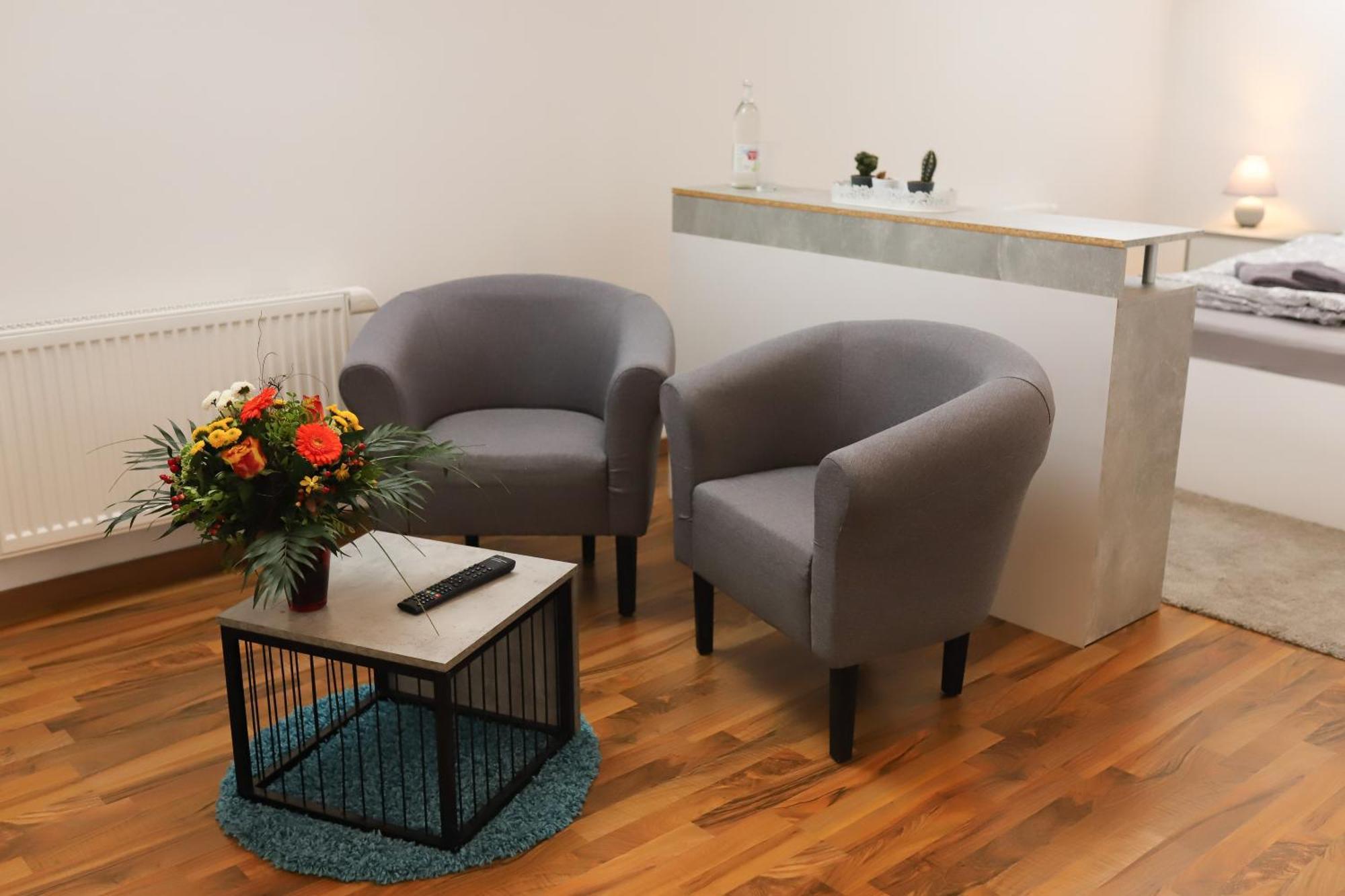 מאמלסדורף Ferienwohnung Am Herzplatz מראה חיצוני תמונה
