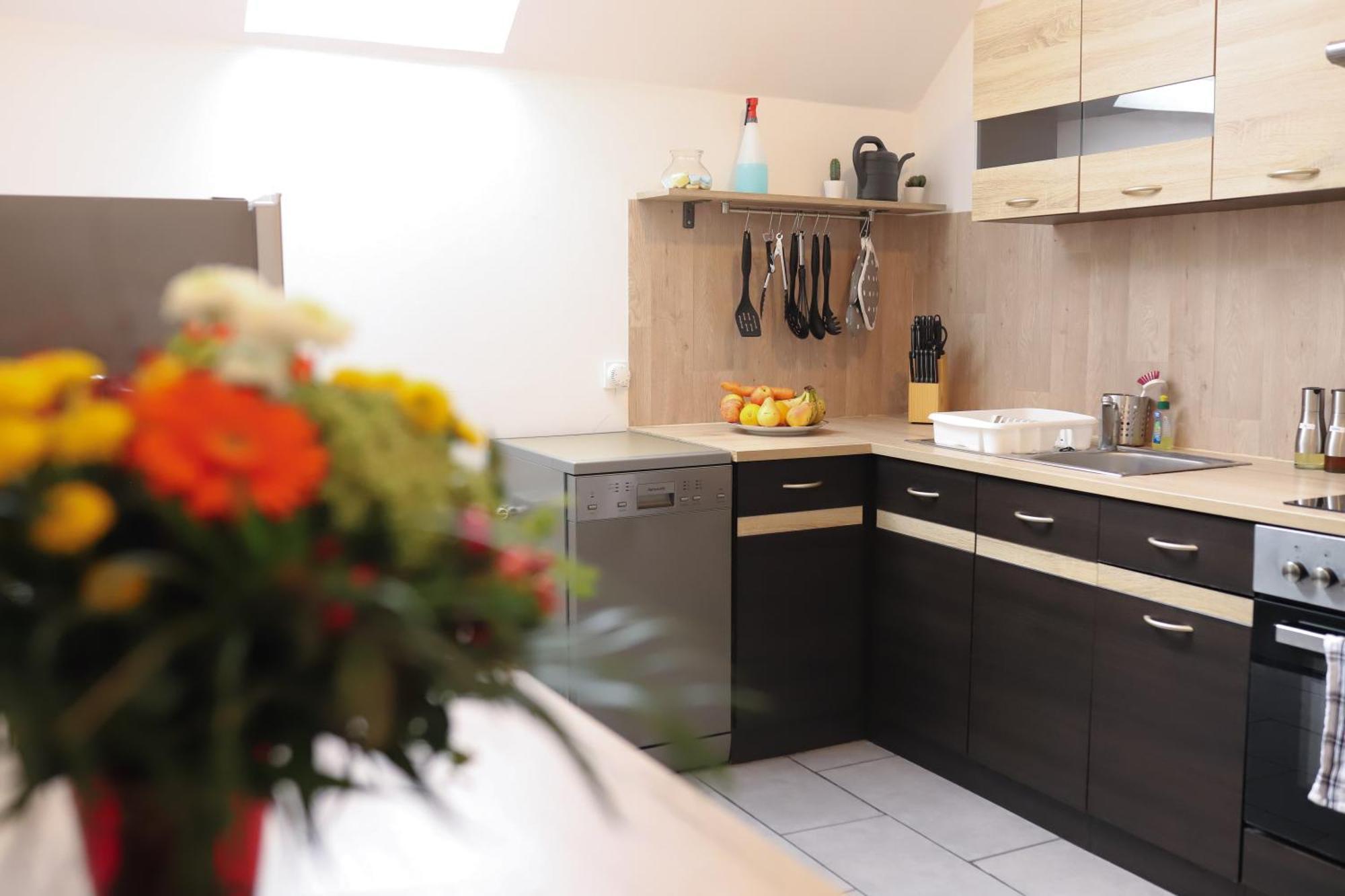 מאמלסדורף Ferienwohnung Am Herzplatz מראה חיצוני תמונה