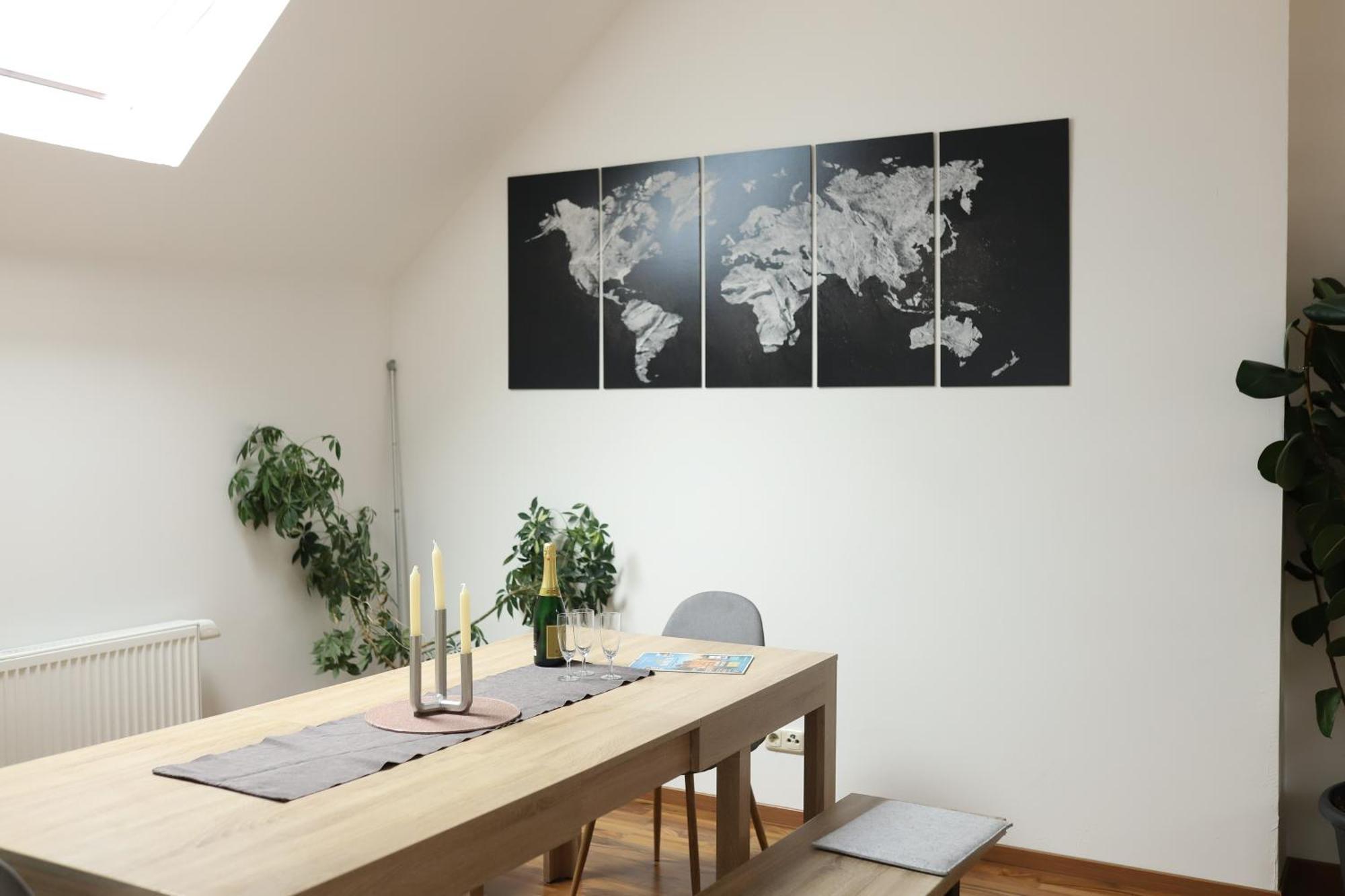 מאמלסדורף Ferienwohnung Am Herzplatz מראה חיצוני תמונה