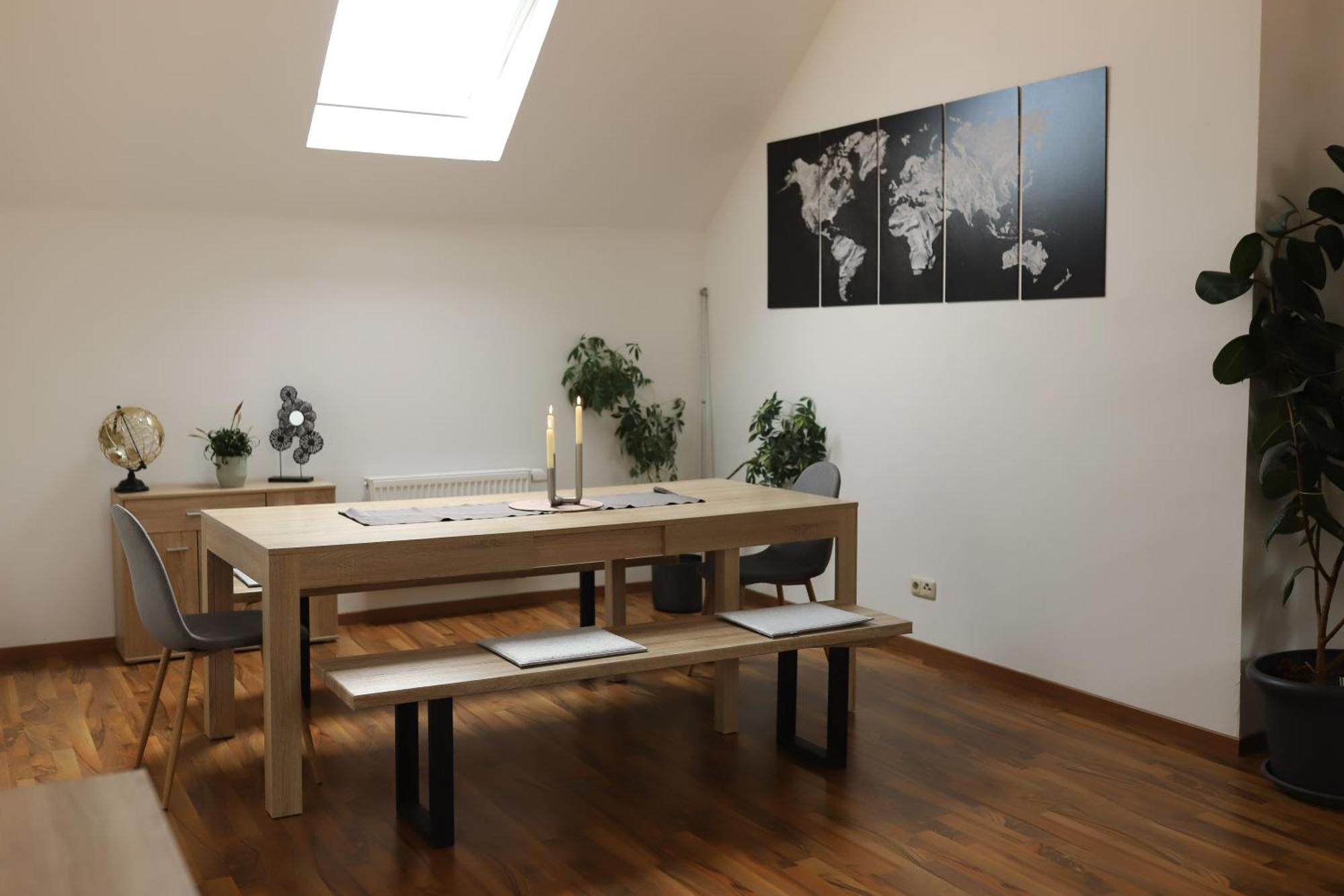 מאמלסדורף Ferienwohnung Am Herzplatz מראה חיצוני תמונה