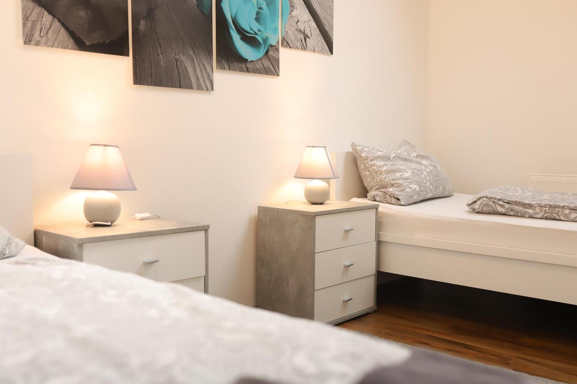 מאמלסדורף Ferienwohnung Am Herzplatz מראה חיצוני תמונה